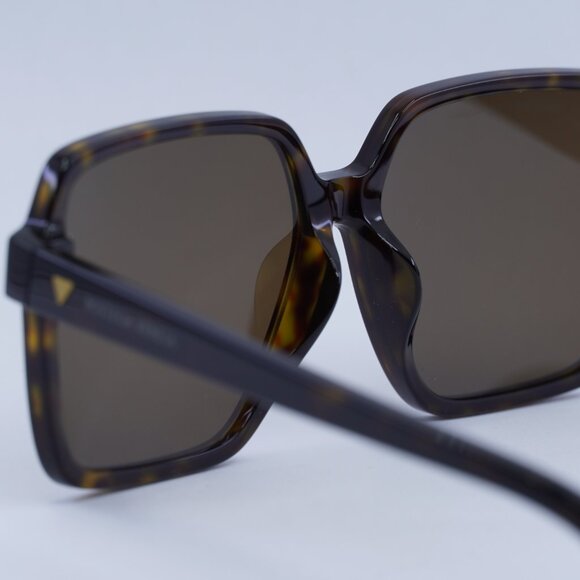 ?️ New Bottega Veneta BV1317SK 002 Sunglasses - Havana Frame, Brown Lenses main image 8